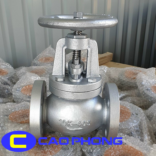 Van cầu dạng bầu JOEUN tối ưu lưu lượng hơi và nước nóng