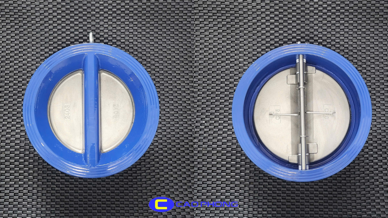 Van một chiều cánh bướm DN200 Samwoo phù hợp trong xử lý nước thải và PCCC