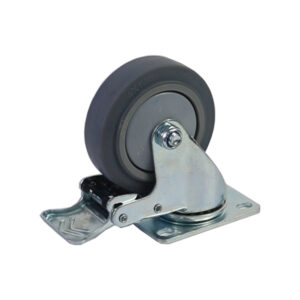 Bánh xe đẩy nhựa TPR CP026 xoay khóa