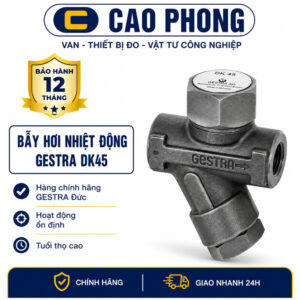 Bẫy hơi nhiệt động GESTRA DK45 - Cao Phong