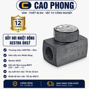 Bẫy hơi nhiệt động GESTRA DK57 - Cao Phong