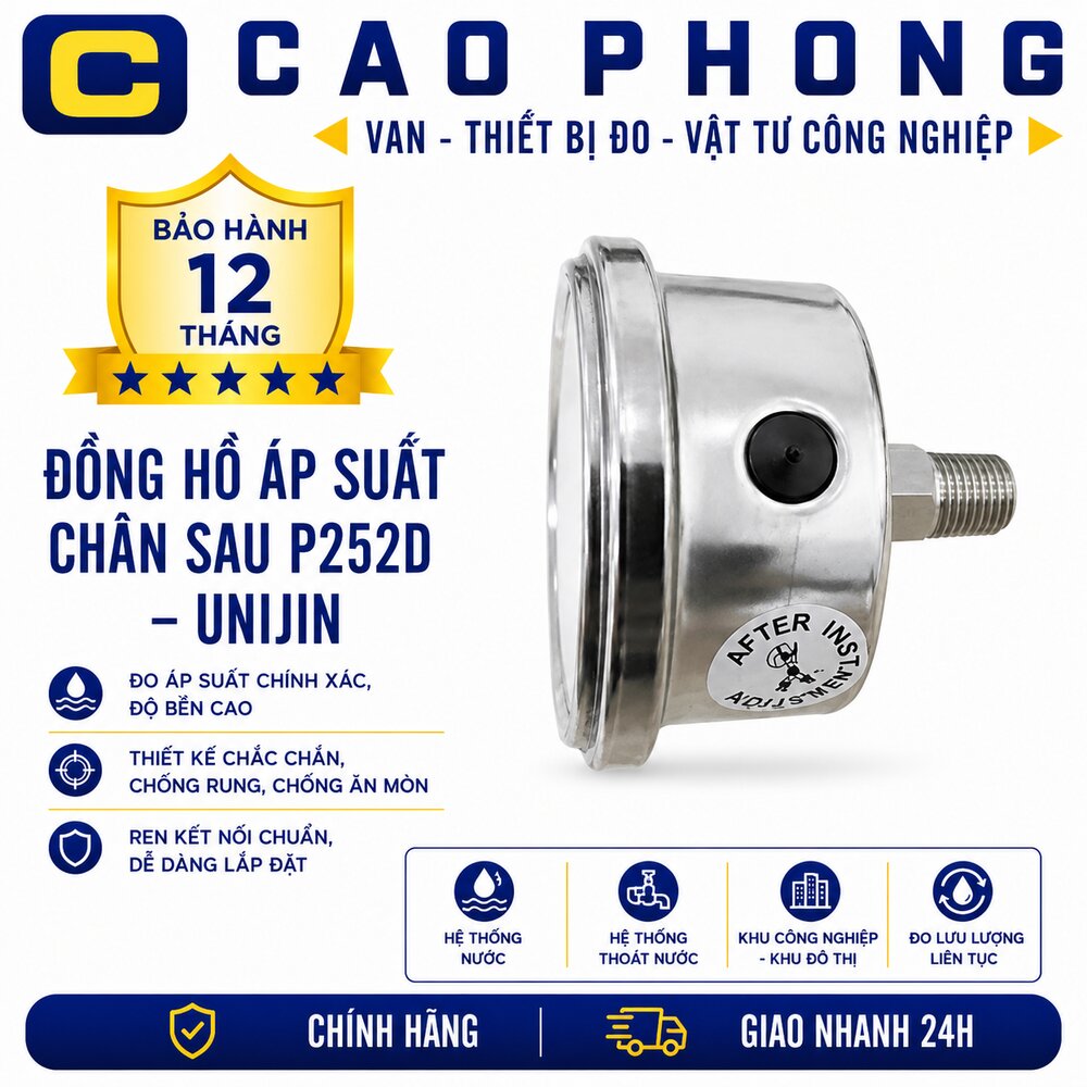 cp-featured-4002-1785376640 Đồng hồ áp suất chân sau P252D Unijin - Cao Phong