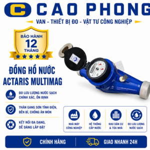 Đồng hồ đo nước Actaris Multimag - Cao Phong