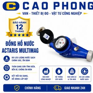 Đồng hồ đo nước Actaris Multimag - Cao Phong