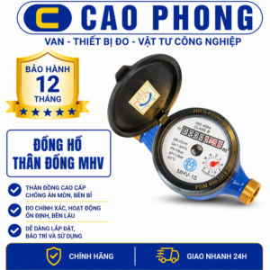Đồng hồ thân đồng MHV - Cao Phong