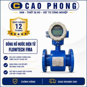 Đồng hồ nước điện tử Flowtech FMA - Cao Phong