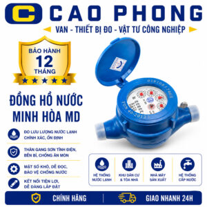 Đồng hồ đo nước Minh Hoa MD - Cao Phong