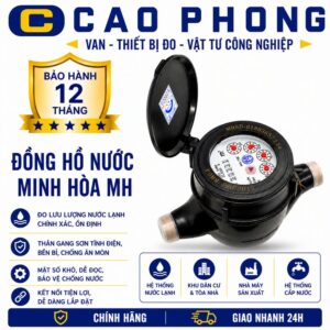 Đồng hồ đo nước Minh Hoa MH - Cao Phong