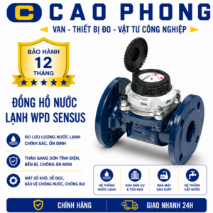 Đồng hồ đo nước lạnh WPD Sensus - Cao Phong