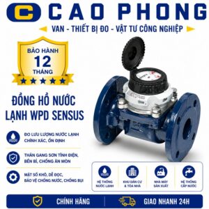 Đồng hồ đo nước lạnh WPD Sensus - Cao Phong