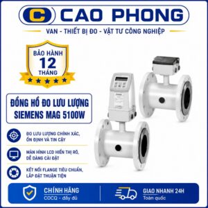 Đồng hồ đo lưu lượng SIEMENS MAG5100W - Cao Phong