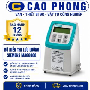 Bộ hiển thị lưu lượng SIEMENS MAG6000 - Cao Phong