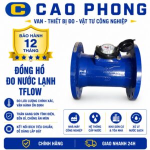 Đồng hồ đo nước lạnh TFlow - Cao Phong