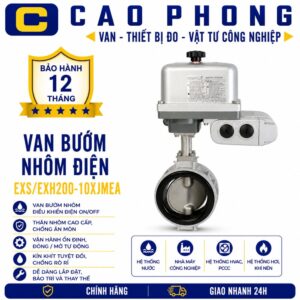 Van bướm nhôm điện EXS EXH200 10XJMEA - Cao Phong