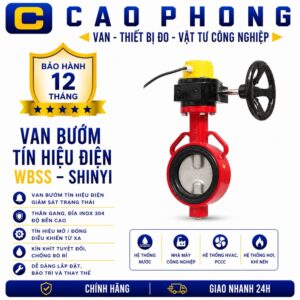 Van bướm tín hiệu điện WBSS Shinyi - Cao Phong