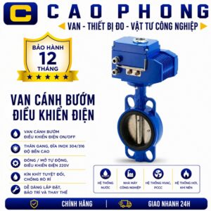 Van cánh bướm điều khiển điện - Cao Phong