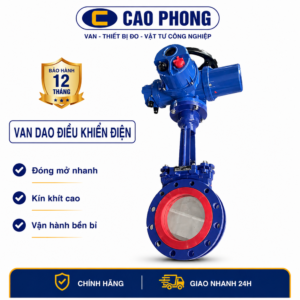 Van cống gang điều khiển điện Samwoo 220 VAC - Cao Phong
