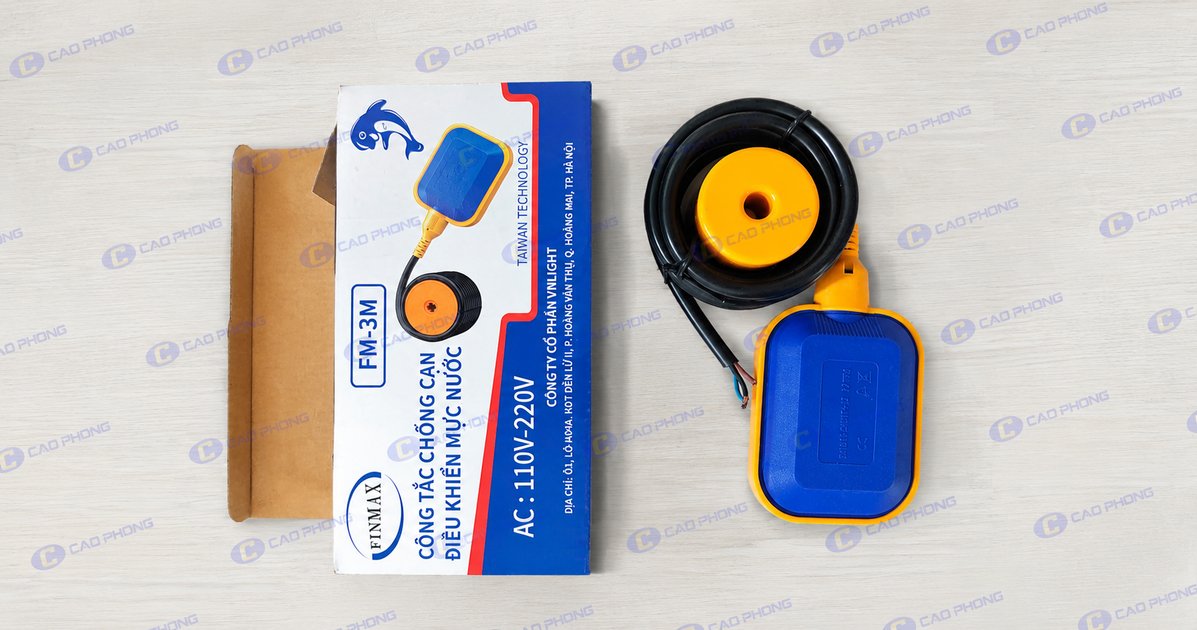 Phao điện chống cạn Finmax - Cao Phong