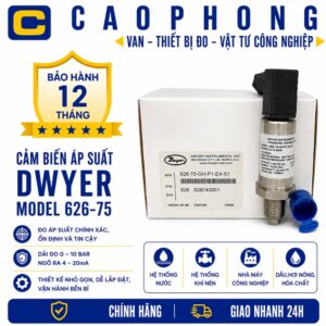 Cảm biến áp suất Dwyer model 626-75 - Cao Phong