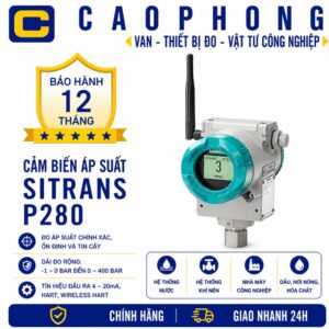 Cảm biến áp suất Sitrans P280 - Cao Phong