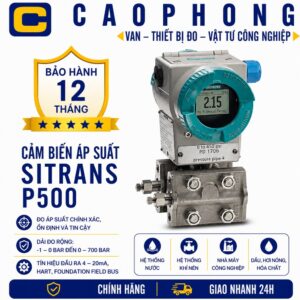 Cảm biến áp suất Sitrans P500 - Cao Phong
