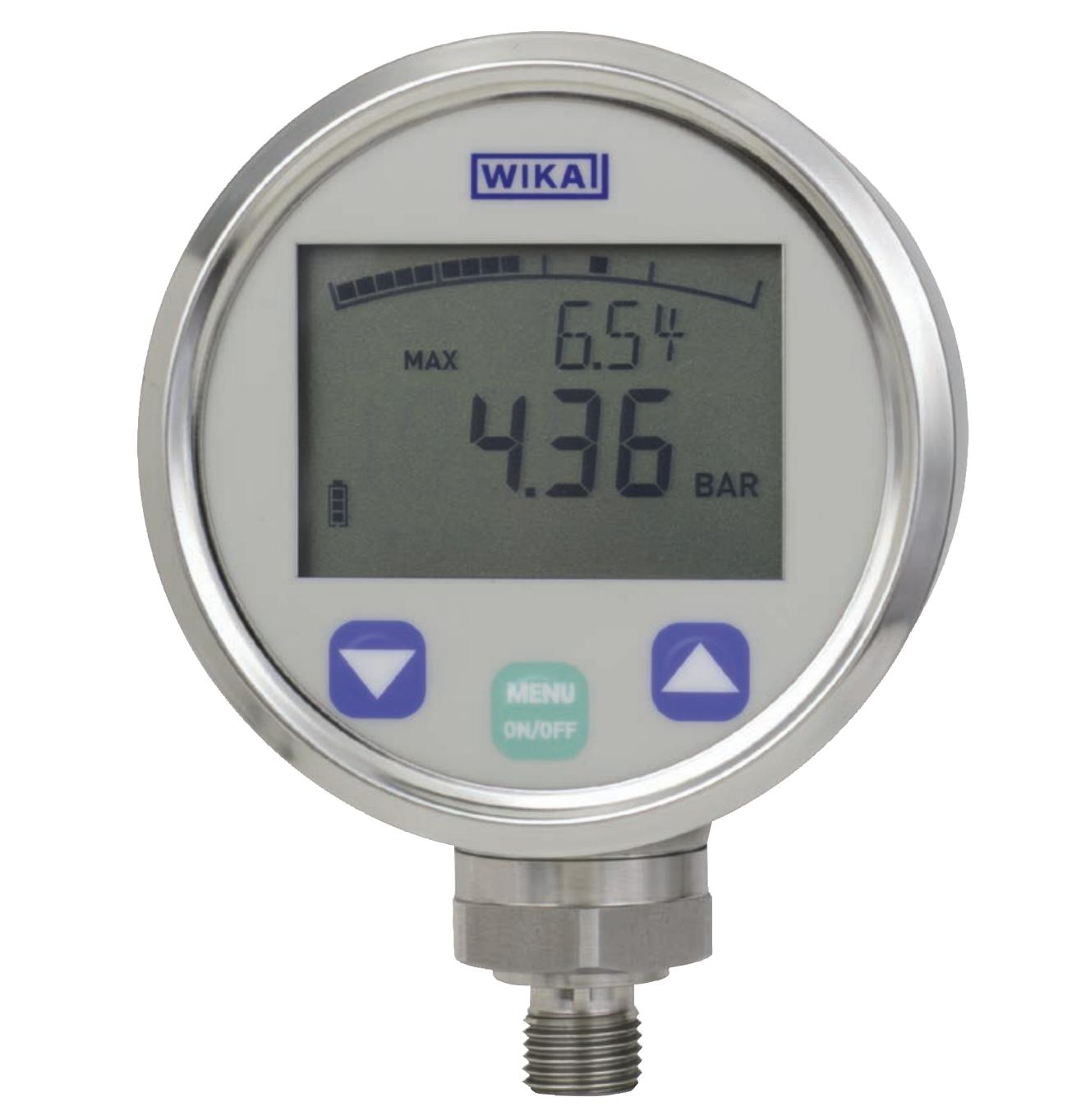 WIKA DG-10 - Cao Phong Đồng hồ áp suất digital WIKA DG-10-S chính hãng - Cao Phong